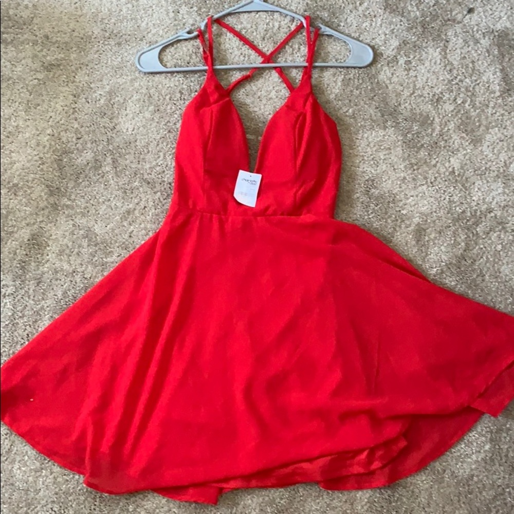 Red Charlotte Russe dress